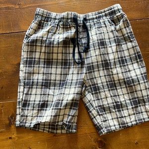 Shein plaid shorts